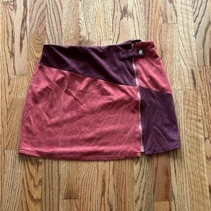 Altar’d State two toned zip up skirt